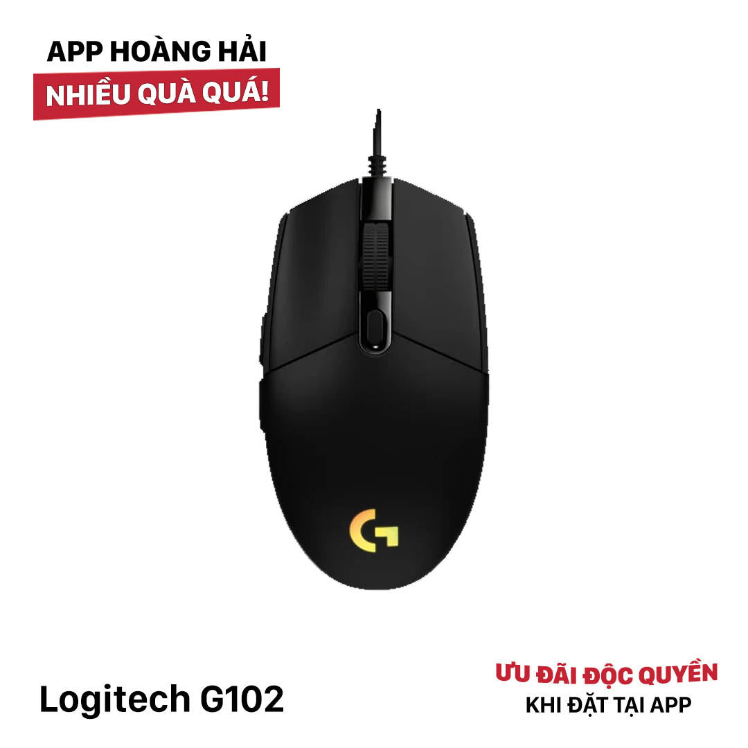 Chuột có dây Logitech G102 LightSync