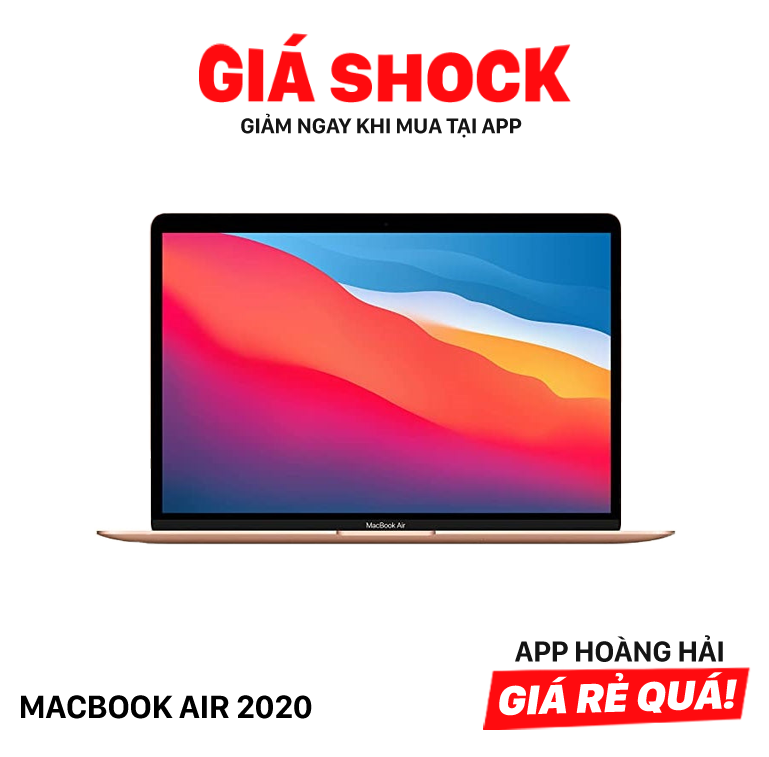 Macbook Air 2020 Apple M1/RAM 8GB/SSD 256GB Nguyên Hộp BPTA