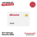 Sim nghe gọi Docomo 20GB I 12 Tháng (10/2026)