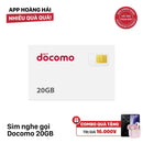 Sim nghe gọi Docomo 20GB I 12 Tháng (10/2026)