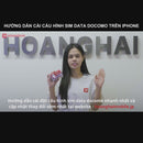 Sim data Docomo 5GB - Bán Đứt - Tặng tai nghe không dây ngẫu nhiên