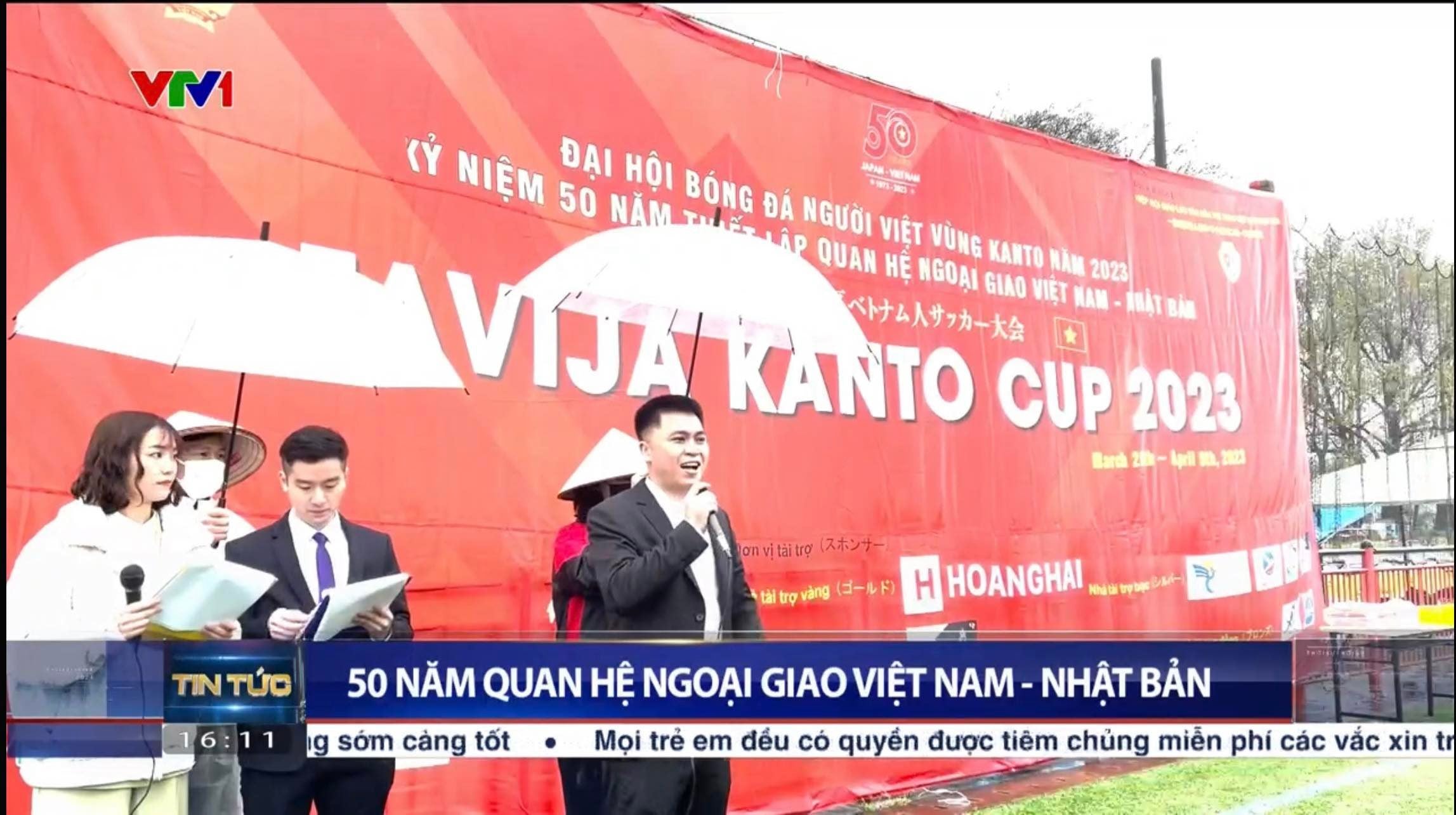 Hoàng Hải - nhà tài trợ vàng cho đại hội bóng đá của người Việt tại Nhật Bản