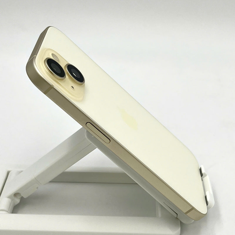 iPhone 15 128GB Vàng 98% pin 92% Quốc tế từ SB (Không dùng sim SB -Sứt viền) - HH3328