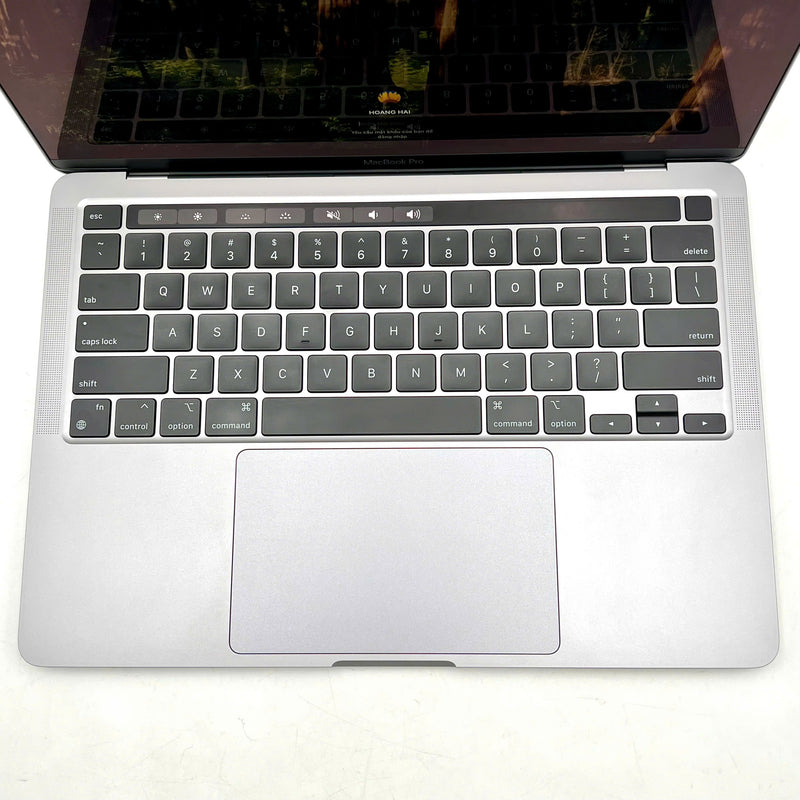 MacBook Pro 2020 13.3in Xám Apple M1 / RAM 16GB/ SSD 512GB 98% pin 100% sạc 30 lần BPTA