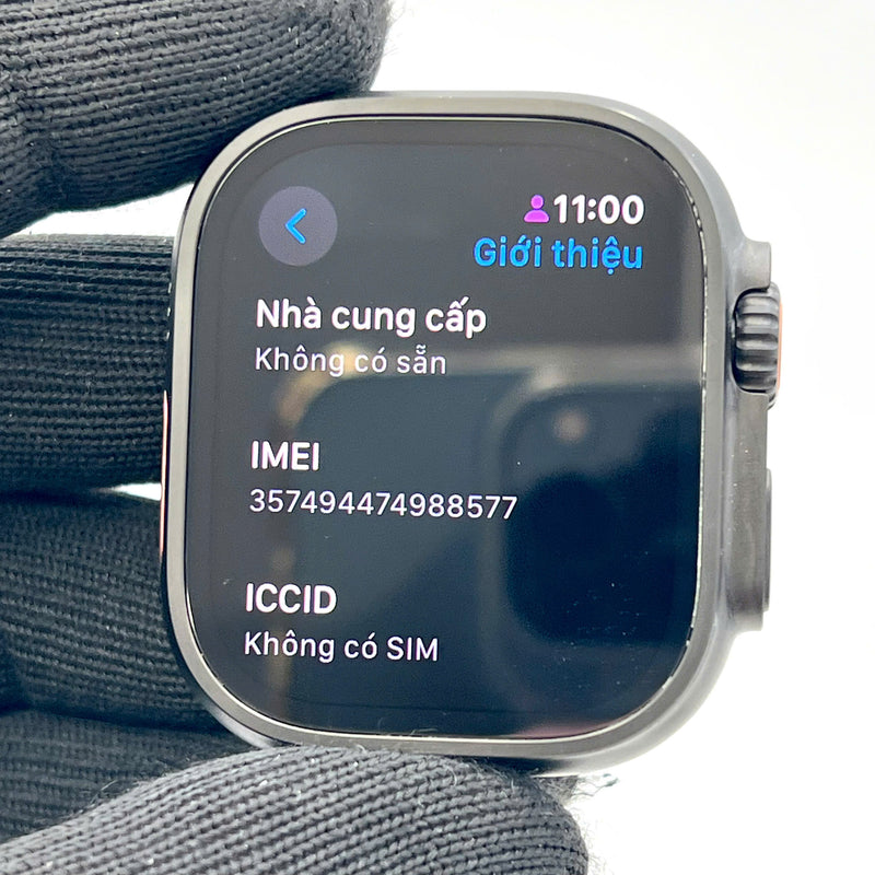 Apple Watch Ultra 2 49mm 4G + GPS Black Titanium Case/ Black Trail Loop 99% Nguyên hộp Từ SB