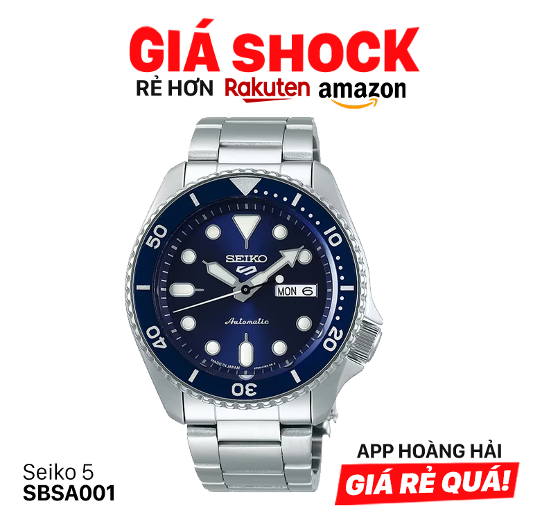 Đồng hồ Seiko 5 SBSA 001 (Nhận Order)