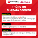 Sim data Docomo 10GB - Bán Đứt - Tặng tai nghe không dây ngẫu nhiên