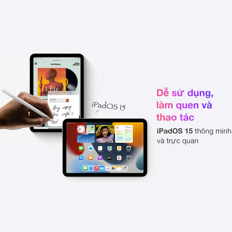 iPad Mini 6 2021 4G + Wifi Nguyên hộp từ SB