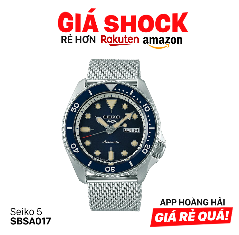 Đồng hồ Seiko 5 SBSA 017 (Nhận Order)