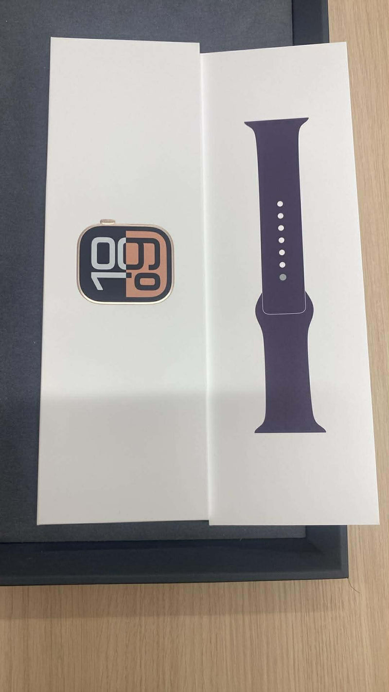 Apple Watch Series 10 46mm GPS Nguyên Hộp Rose Gold Alumium / Plum Sport Band