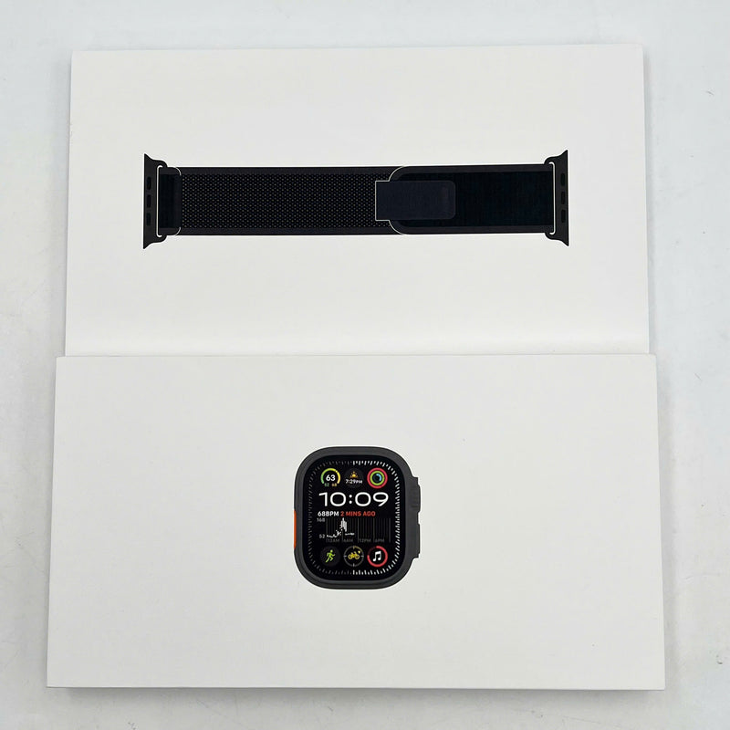 Apple Watch Ultra 2 49mm 4G + GPS Black Titanium Case/ Black Trail Loop 99% Nguyên hộp Từ SB