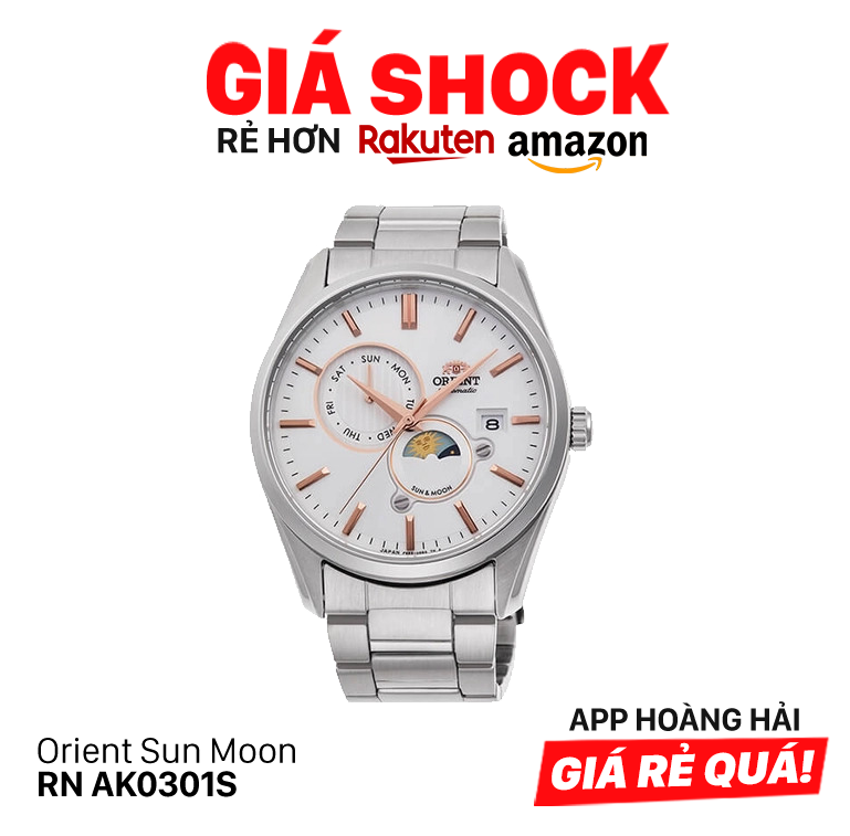 Đồng hồ Orient Sun Moon RN-AK0301S