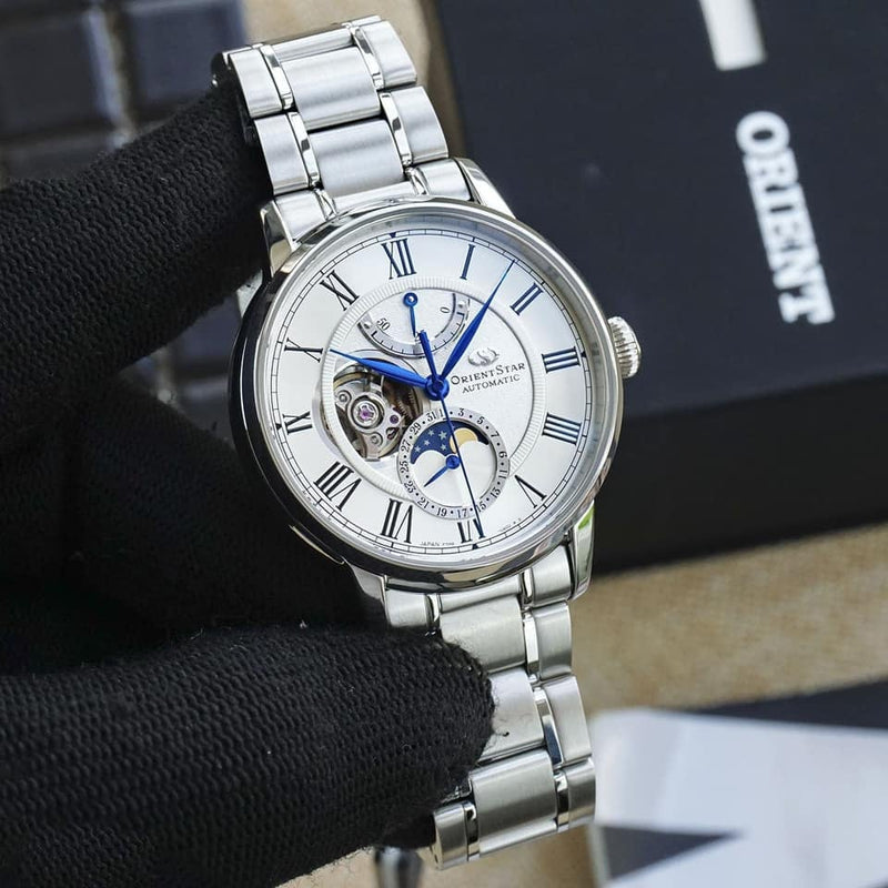 Đồng hồ Orient Star Mechanical Moon Phase RK-AY0102S (Nhận Order)