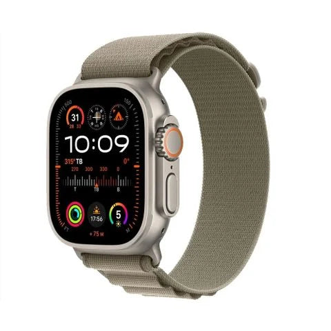 Apple Watch Ultra 2 49mm Titanium Olive Alpine Loop M từ SB  Nguyên Hộp