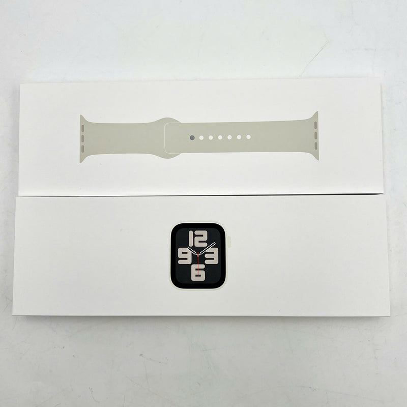 Apple Watch SE2 40MM GPS Starlight Aluminum Case/Starlight Sport Band 100% Nguyên hộp