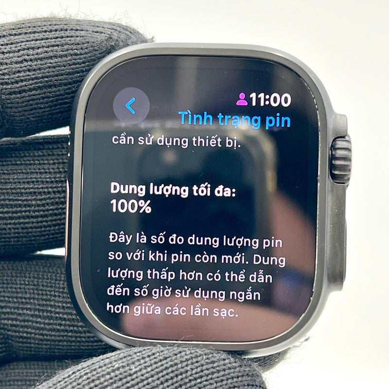 Apple Watch Ultra 2 49mm 4G + GPS Black Titanium Case/ Black Trail Loop 99% Nguyên hộp Từ SB