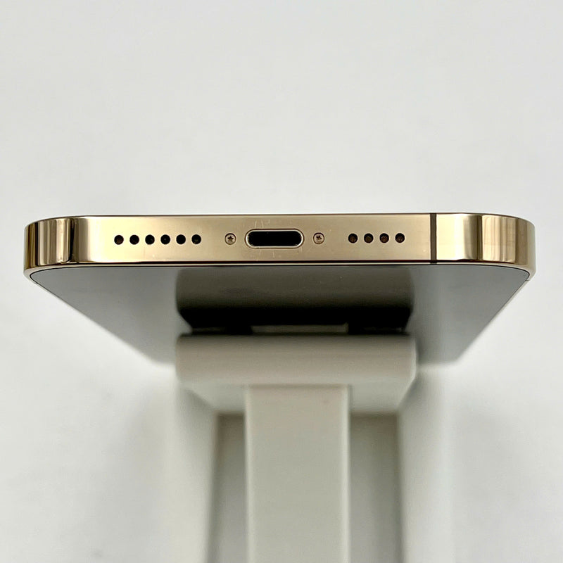 iPhone 13 Pro Max 128GB Vàng 98% pin 85% Máy đã trả hết tiền mạng dùng như Quốc tế Apple (Đốm camera 3x) - HH8969