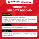 Sim data Docomo 3GB - Bán Đứt - Tặng tai nghe không dây ngẫu nhiên