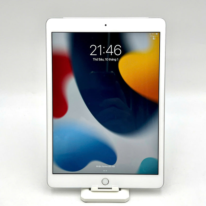 Ipad Gen 7 10.2in 32GB Bạc 4G + Wifi 98% pin 100% (  Đã thay pin - Chỉ dùng sim VN)