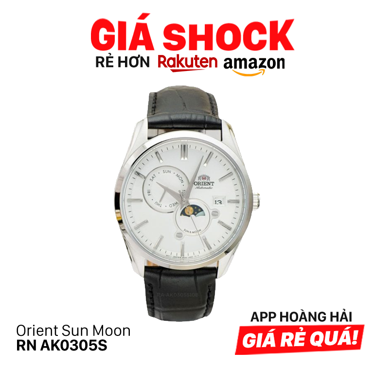 Đồng hồ Orient Sun Moon RN-AK0305S