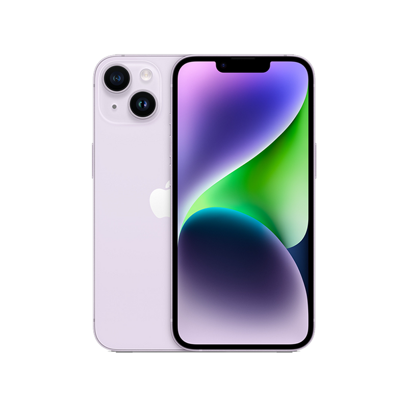 iPhone 14 128GB Purple 98% pin 88% Quốc tế Apple (Màn xước nhẹ)