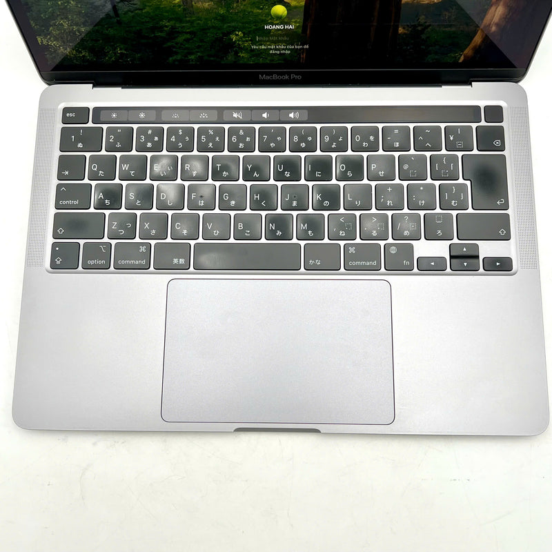 MacBook Pro 2020 13.3in Xám Apple M1 / RAM 16GB/ SSD 512GB 98% pin 90% sạc 93 lần BPTN