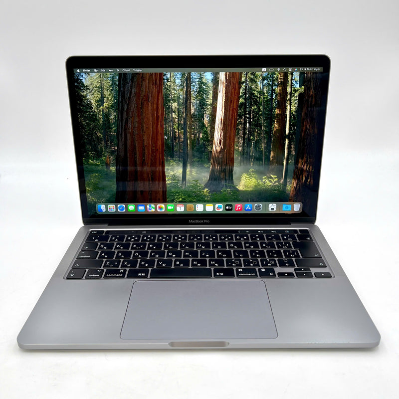 MacBook Pro 2020 13.3in Xám Apple M1/RAM 16GB/ SSD 512GB 98% pin 100% sạc 48 lần BPTN