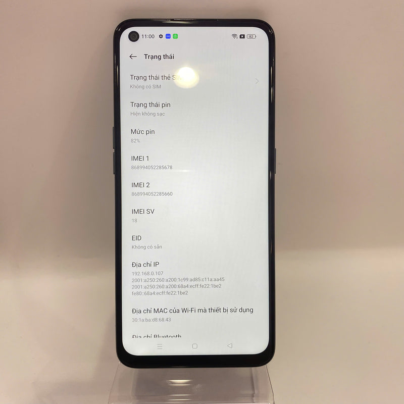 Oppo A55S 5G Đen 4G/64G  98%
