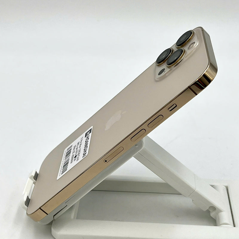 iPhone 13 Pro Max 128GB Vàng 98% pin 85% Máy đã trả hết tiền mạng dùng như Quốc tế Apple (Đốm camera 3x) - HH8969