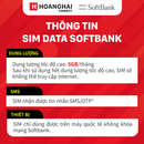 Sim data Softbank 5GB - Bán Đứt - Tặng tai nghe không dây ngẫu nhiên
