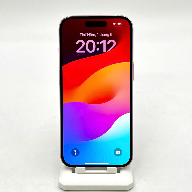 iPhone 15 512GB Hồng 98% pin 87% Quốc tế từ SB ( Không dùng sim SB ) - HH2062