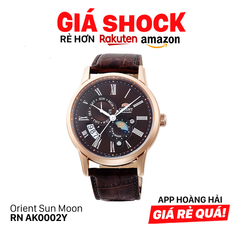 Đồng hồ Orient Sun Moon RN-AK0002Y