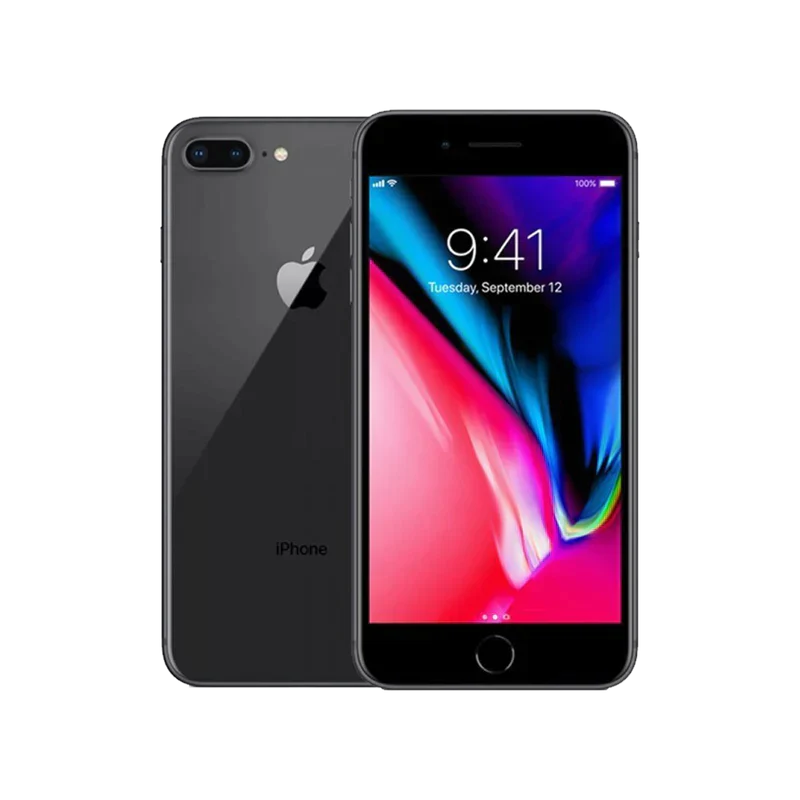 iPhone 8 Plus 64GB Đen 97% pin 89%  Máy đã trả hết tiền mạng dùng như Quốc tế Apple (Màn và viền xước nhiều) - HH6629