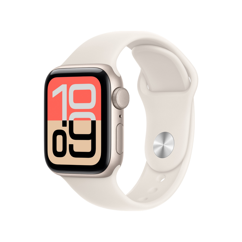Apple Watch SE3 40mm GPS Starlight Aluminum Case/ Starlight Sport Band Nguyên Hộp
