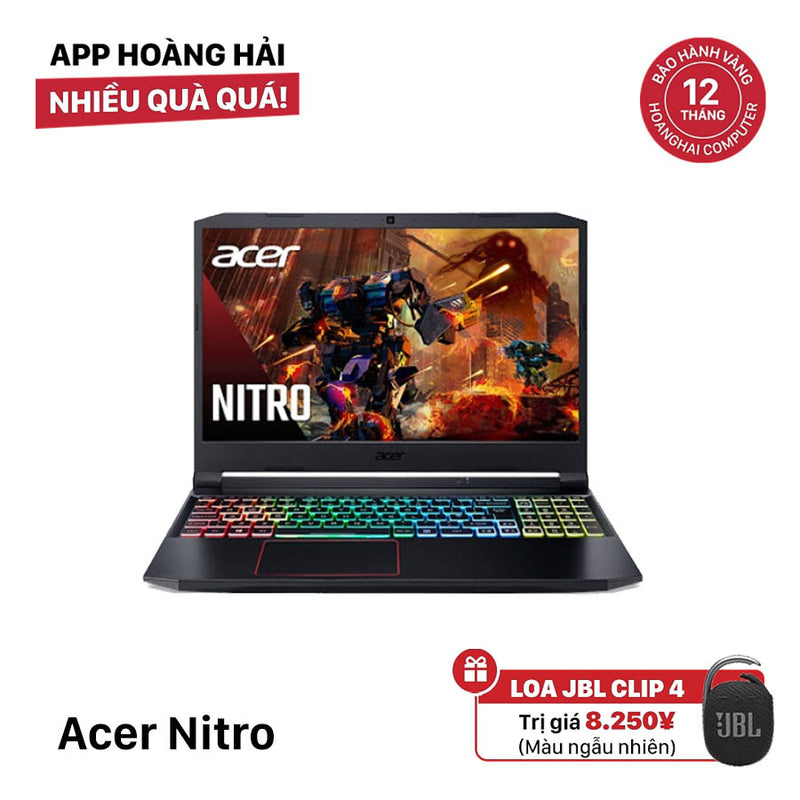 Acer Nitro AN515-58 15.6" i5 - 12500/ RAM 16GB/ SSD 512GB BPTA Likenew