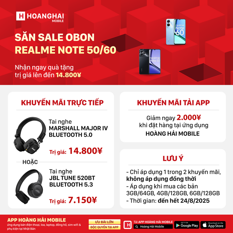 Realme Note 60 Nguyên Hộp