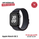 Apple watch SE2 44mm GPS Midnight Aluminum Case / Black Blue Nike Sport Loop 98% pin 100%