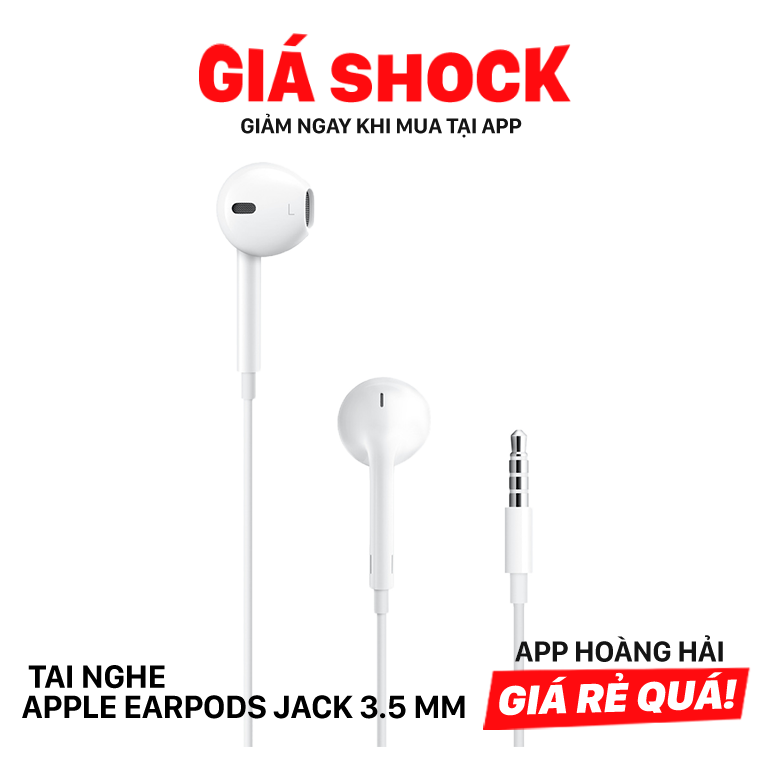 Tai nghe Apple EarPods Jack 3.5 mm