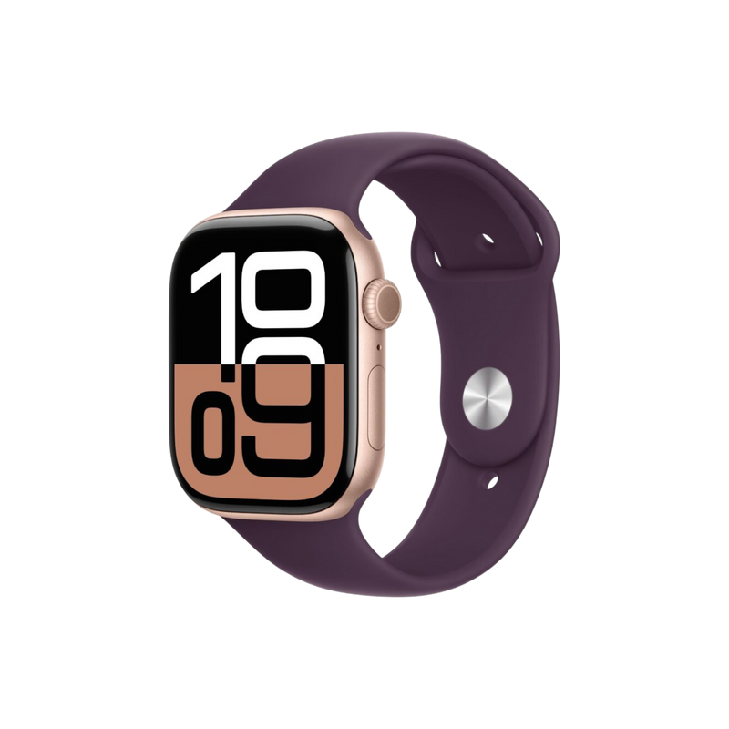 Apple Watch Series 10 46mm GPS Nguyên Hộp Rose Gold Alumium / Plum Sport Band