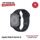 Apple Watch Series 8 45mm GPS 98% Black Aluminum Case / Black Sport Band (xước màn và viền)
