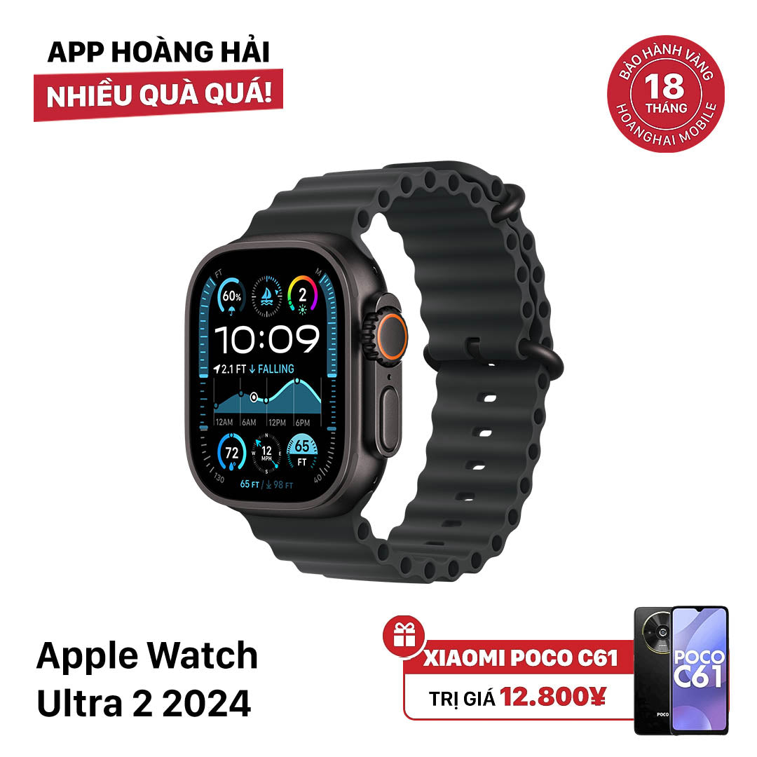 SB Original Box မှ Apple Watch Ultra 2 49mm Black Ocean Band 