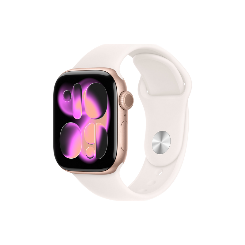 Apple Watch Series 11 42mm 4G + GPS Rose Gold Aluminum Case / Light Blush Sport Band Nguyên Hộp Từ SB