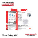Củ sạc Dekey 33W