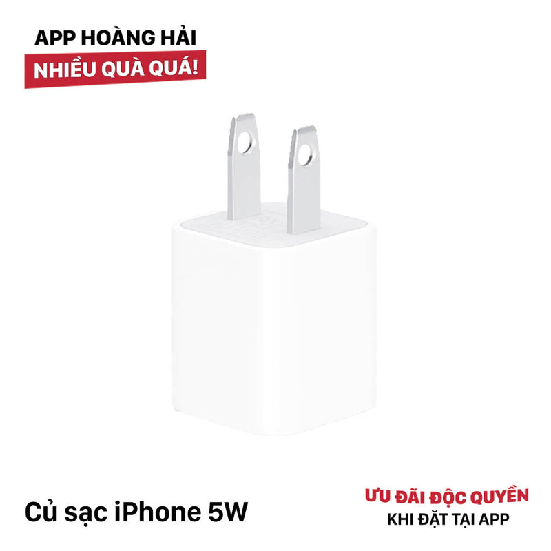 Củ sạc iPhone 5W
