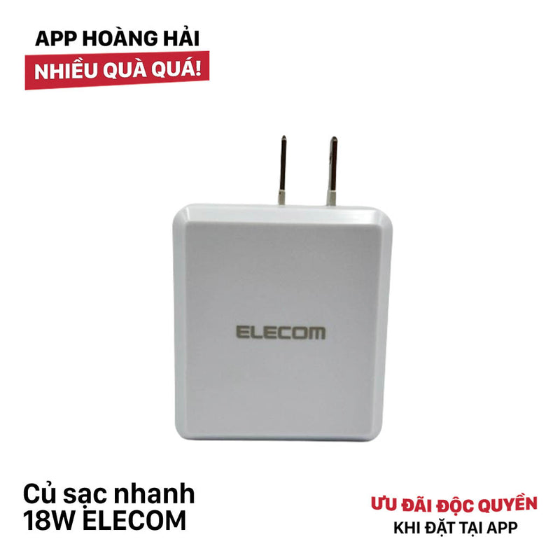 Củ sạc nhanh 18W ELECOM