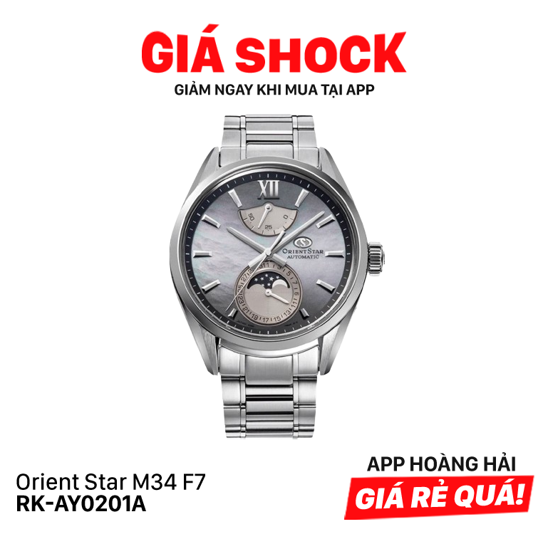 Đồng hồ Orient Star M34 F7 RK-AY0201A