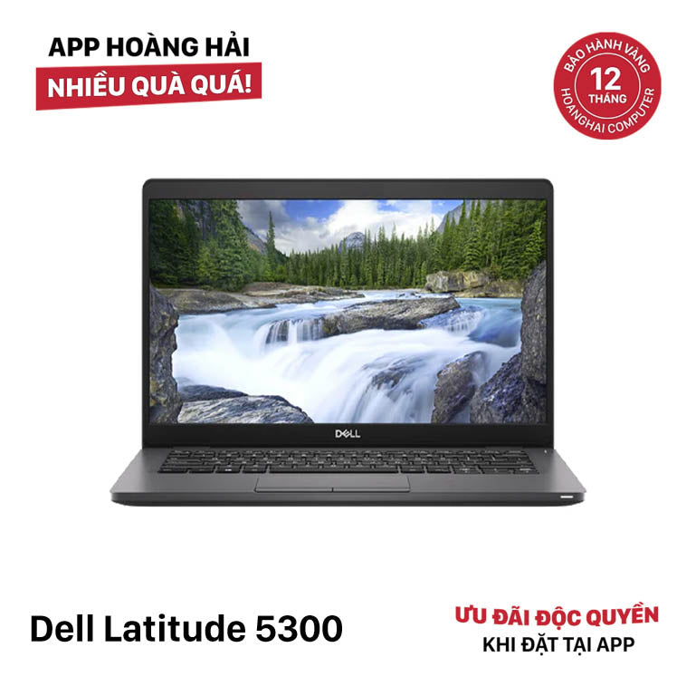 Dell Latitude 5300 13.3in i5-8265U/ RAM 8GB/ SSD 256GB BPTN Likenew (Màn hình cảm ứng)