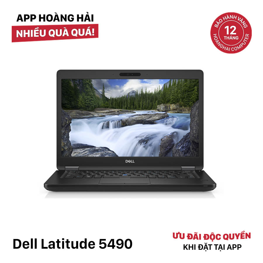 Dell Latitude 5490 13.3in i5-7300U/ RAM 8GB/ SSD 128GB BPTN Likenew (Có đốm trắng màn - Đã thay pin mới)