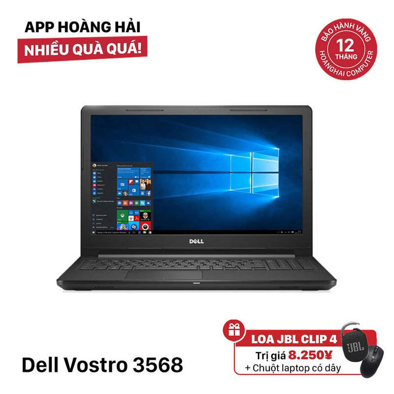 Dell Vostro 3568 15.6in i5 7200U/ RAM 8GB/SSD 128GB BPTN Likenew