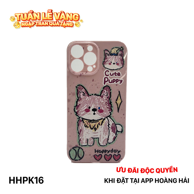 HHPK16 Ốp lưng hình Cún đáng yêu